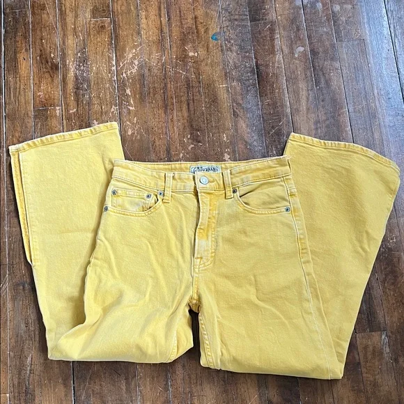 Lucky Brand Sunny Yellow Denim Jeans - Picture 2 of 10